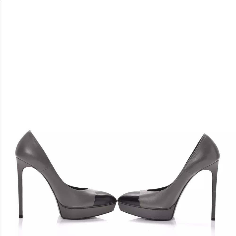 SAINT LAURENT CapToe Janis 105 Platform 39.5 ysl - Picture 5 of 8